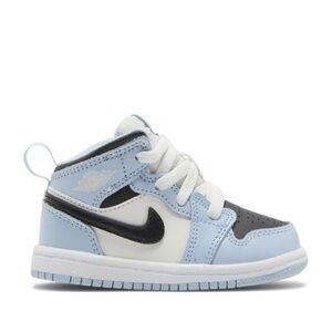 Brand New Air Jordan 1 Mid GS 'Ice Blue' (2022) Size 2C